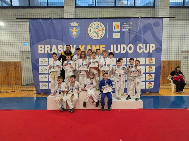 Kame Cup Brașov: toți copiii din grupa de inițiere pe podium